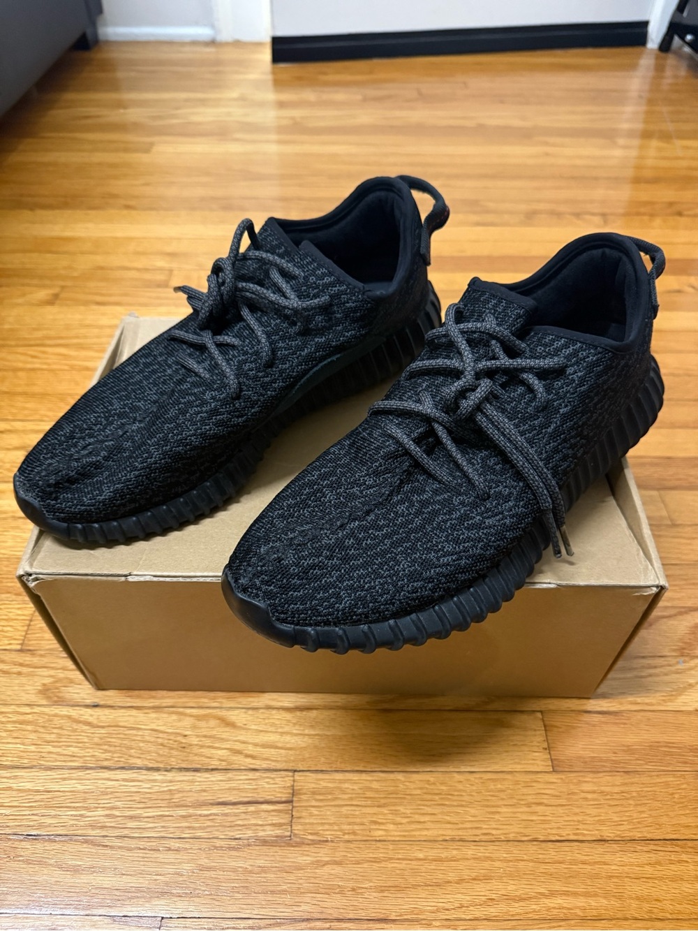Adidas Yeezy Boost 350 V1 Pirate Black 2015 Size 11 OG Box